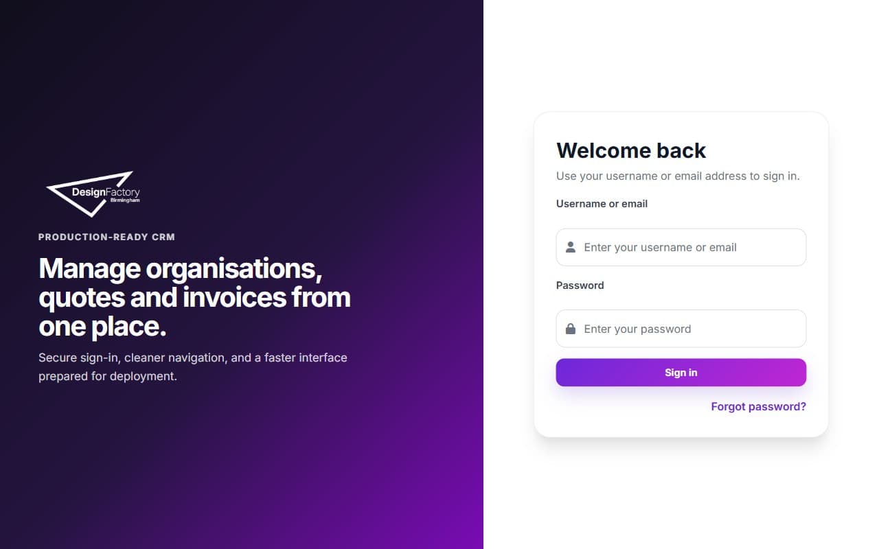 DFB Aston CRM preview