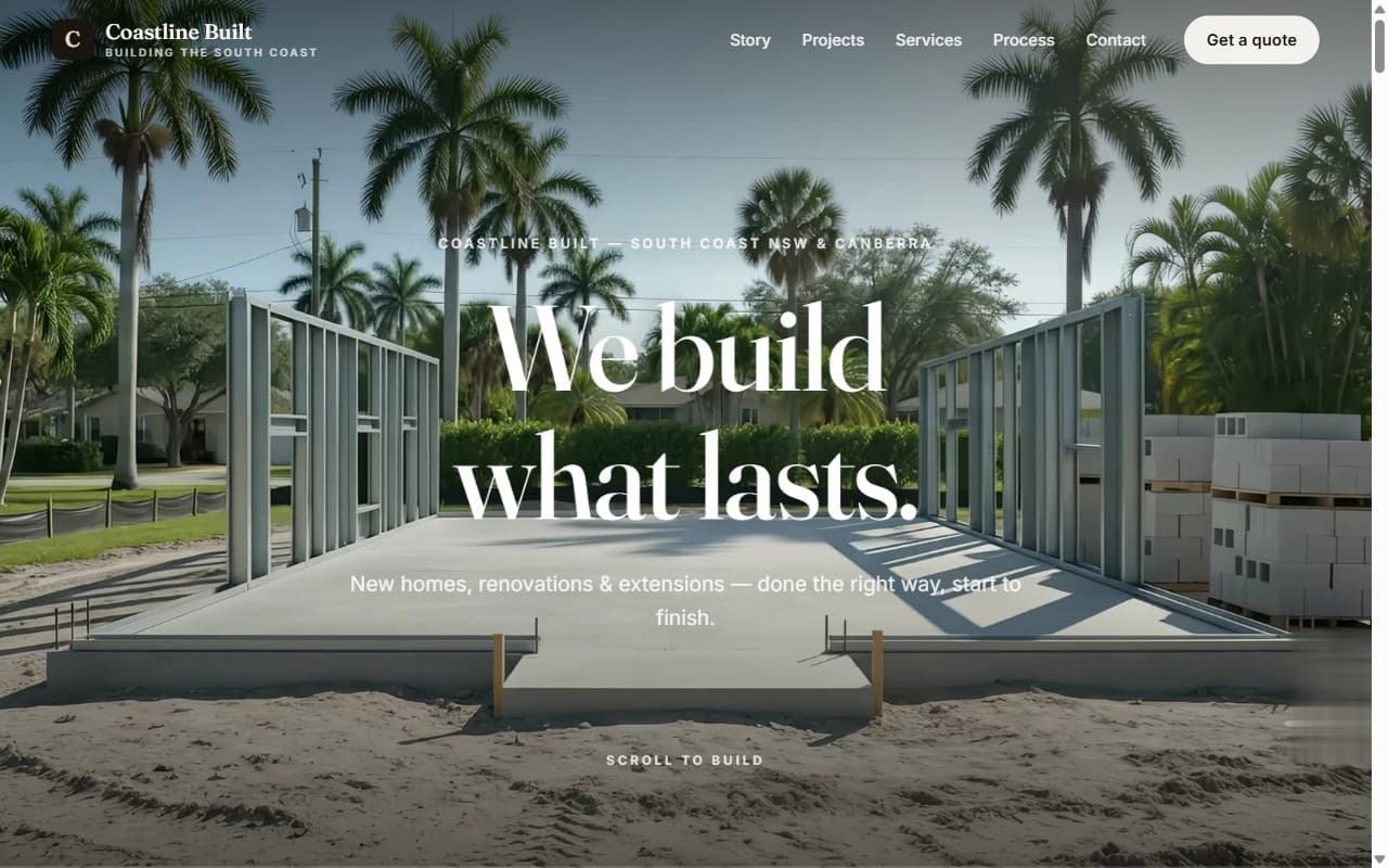 Home Builder — Demo preview